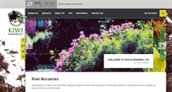 Desktop Screenshot of kiwinurseries.com